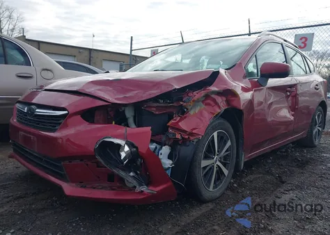 2022 Subaru Impreza Premium 5-Door из США, поврежденный, VIN 4S3GTAV65N3706833